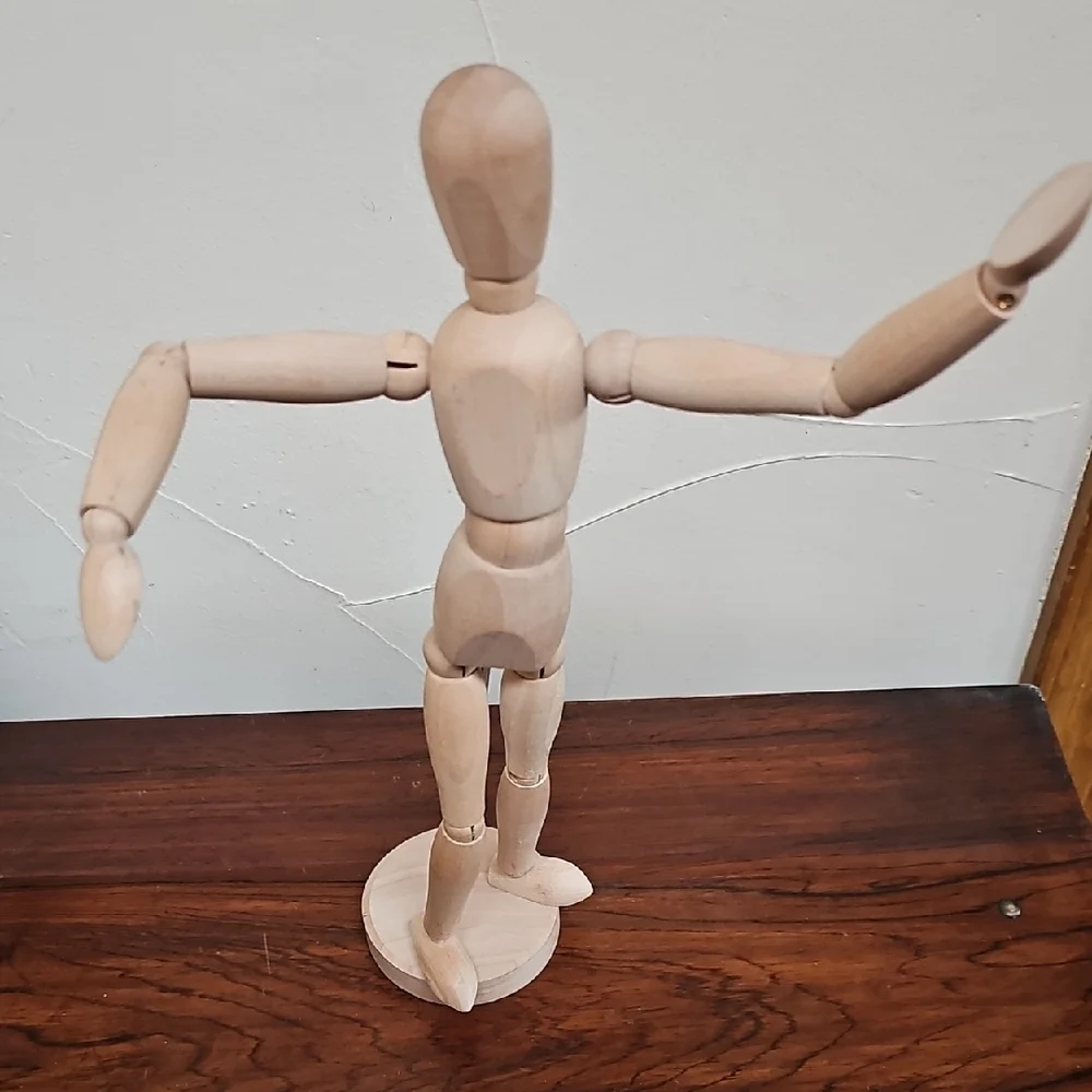 Ikea Gestalta Wooden Artist Mannequin